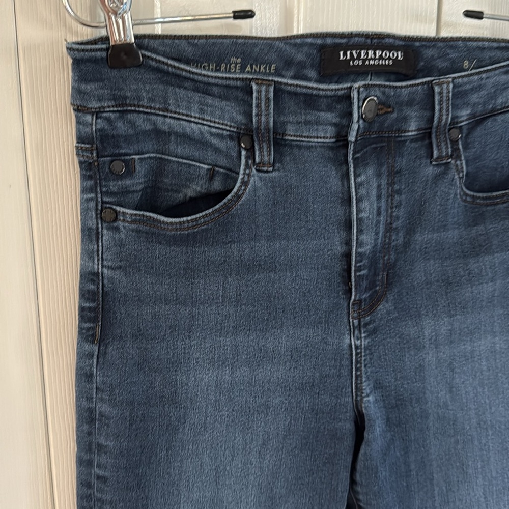 Liverpool Los Angeles Women's the High-Rise Ankle Skinny Jeans -Gently Worn 8/29 - Picture 4 of 7